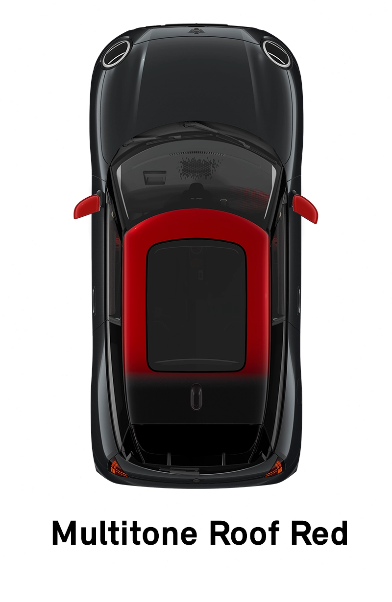 MINI stogas: daugiatonis raudonos spalvos stogas