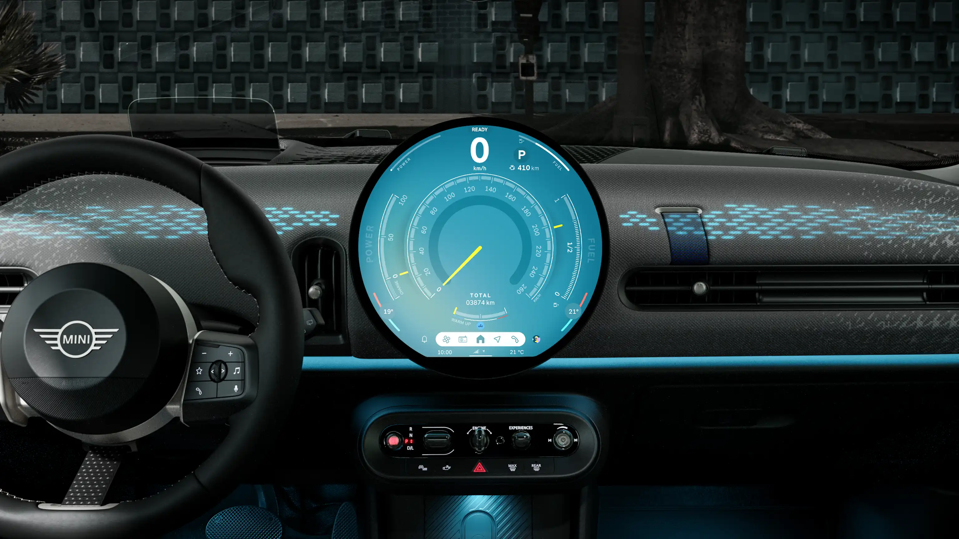 MINI Cooper kabrioletas - skaitmeninė patirtis- core režimas