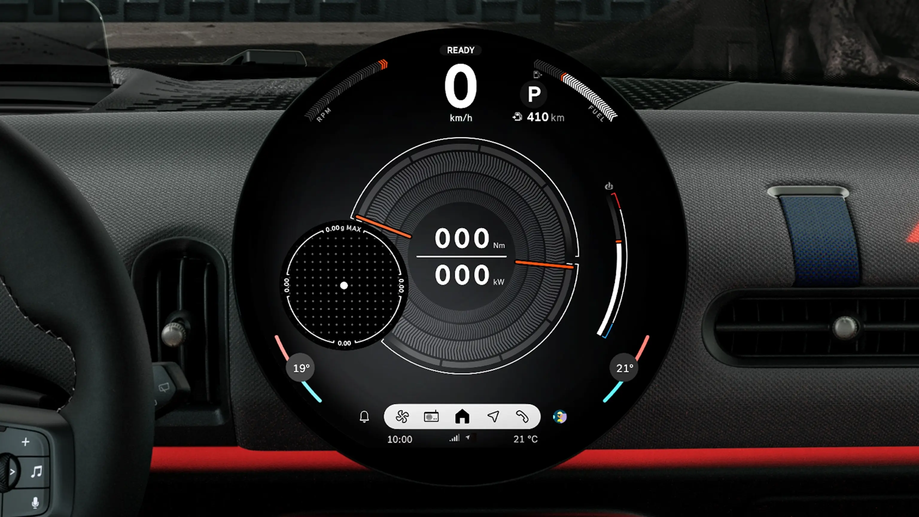 MINI Cooper kabrioletas - vairavimo patirtis - režimų galerija - gokarto režimas
