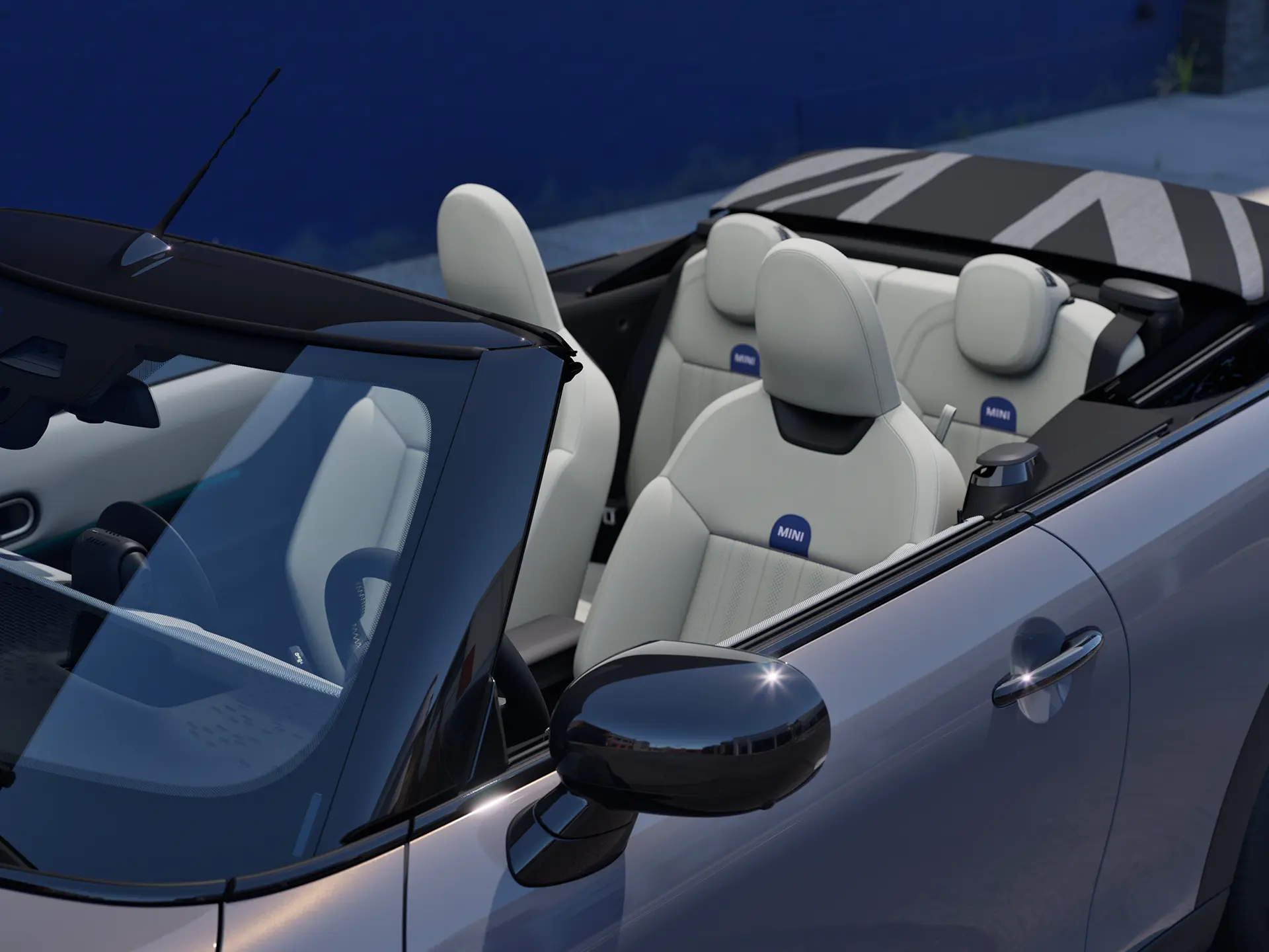 MINI Cooper kabrioletas - vairavimo patirtis – apsauga nuo apsivertimo