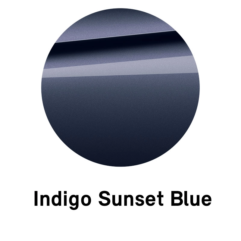 MINI kėbulo spalva: Indigo Sunset Blue mėlyna