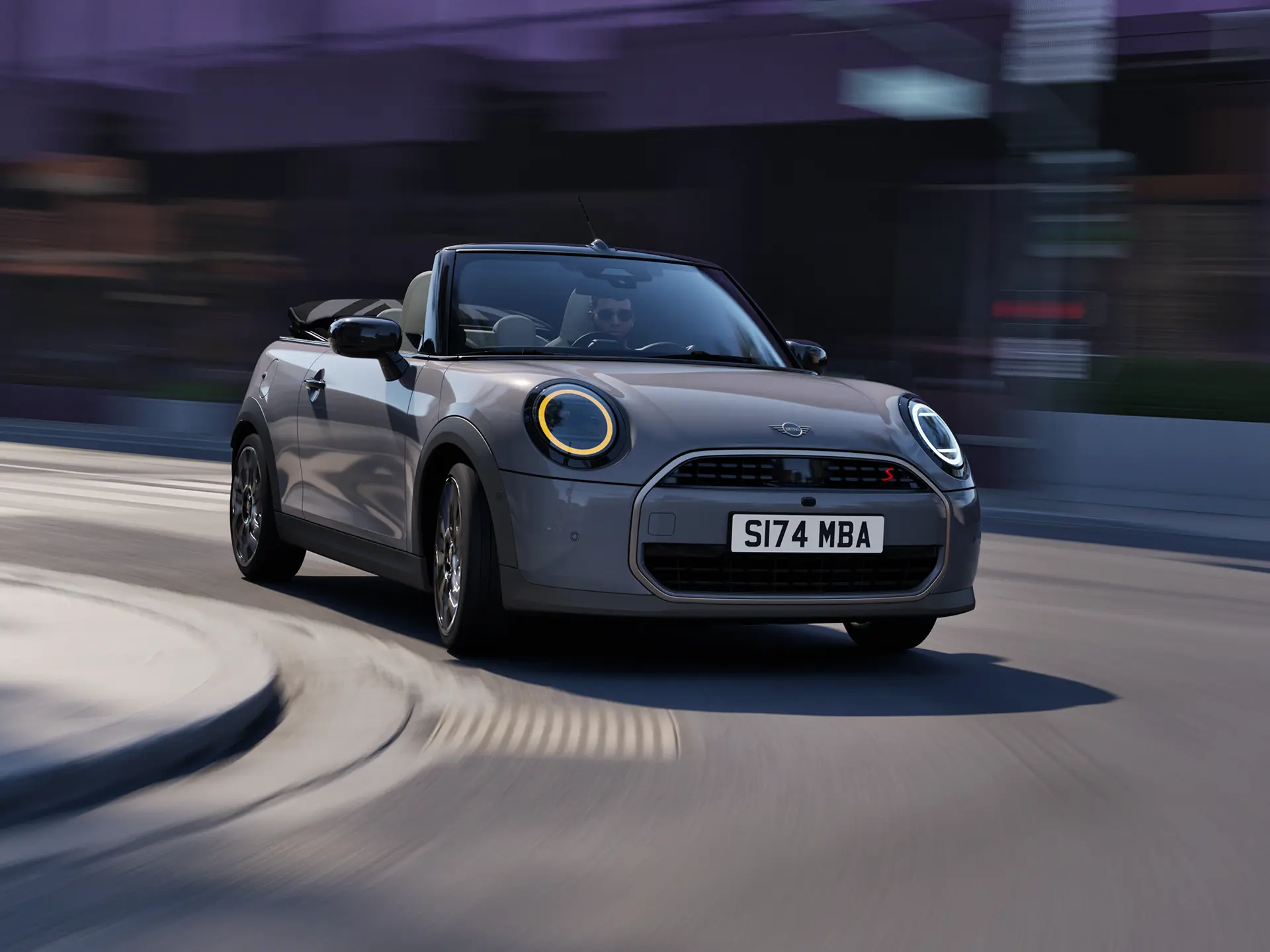 MINI Cooper kabrioletas - eksterjeras - priekinės dalies dizainas
