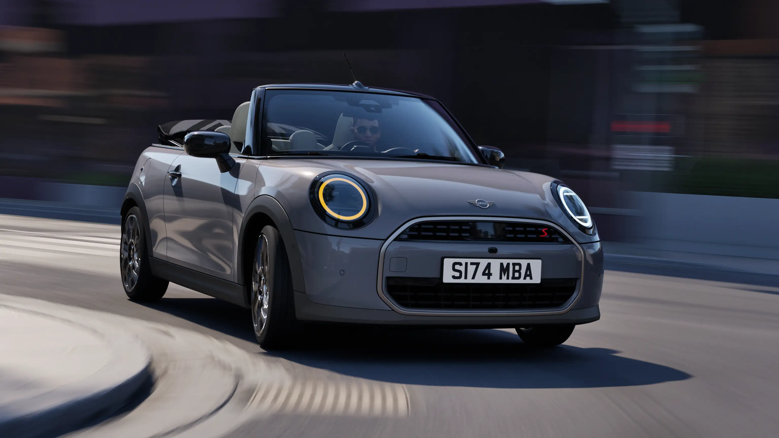 MINI Cooper kabrioletas - eksterjeras - priekinės dalies dizainas