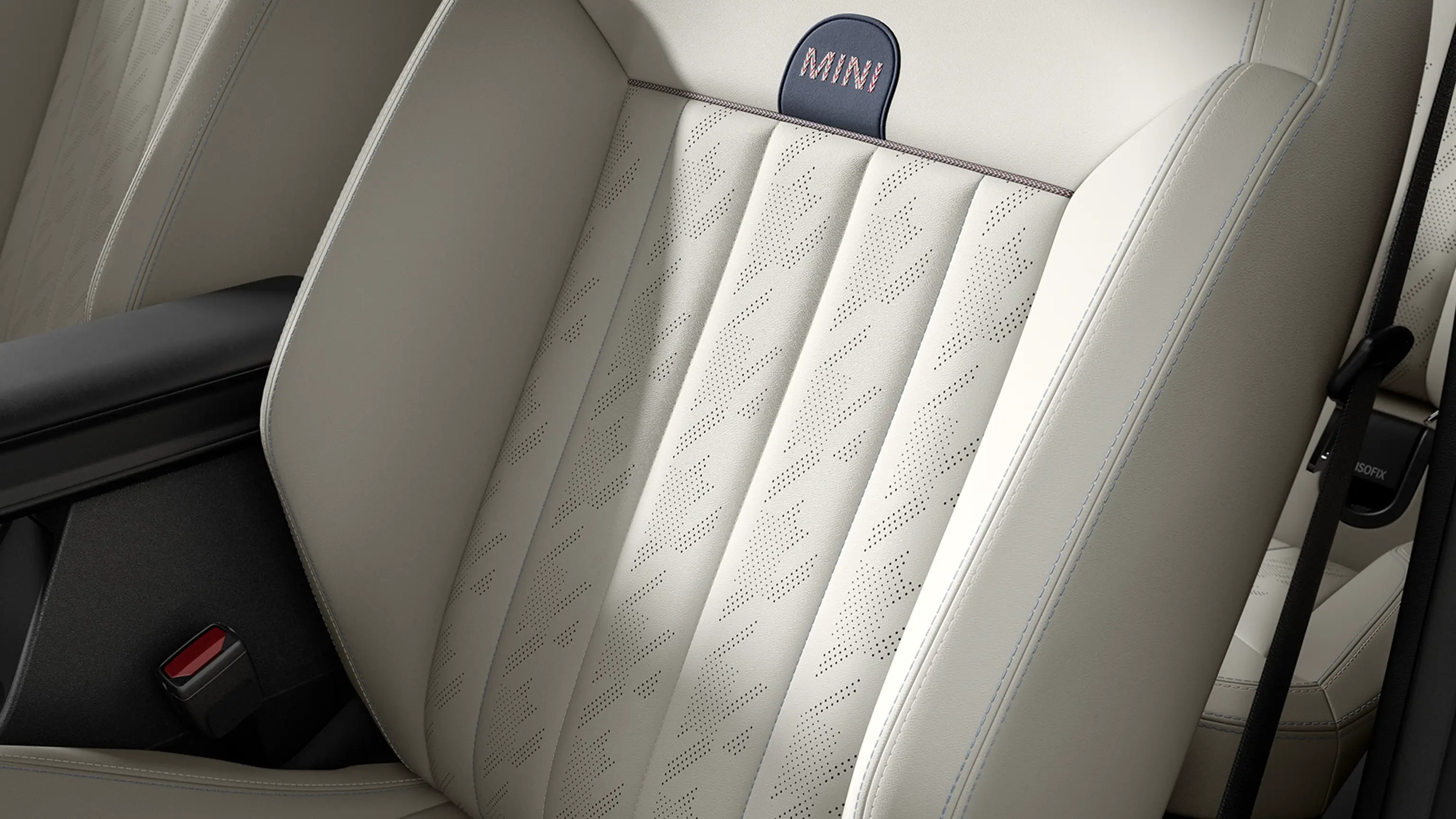 MINI Cooper Convertible – salonas – galerija – Favoured stiliaus sėdynių apmušalai