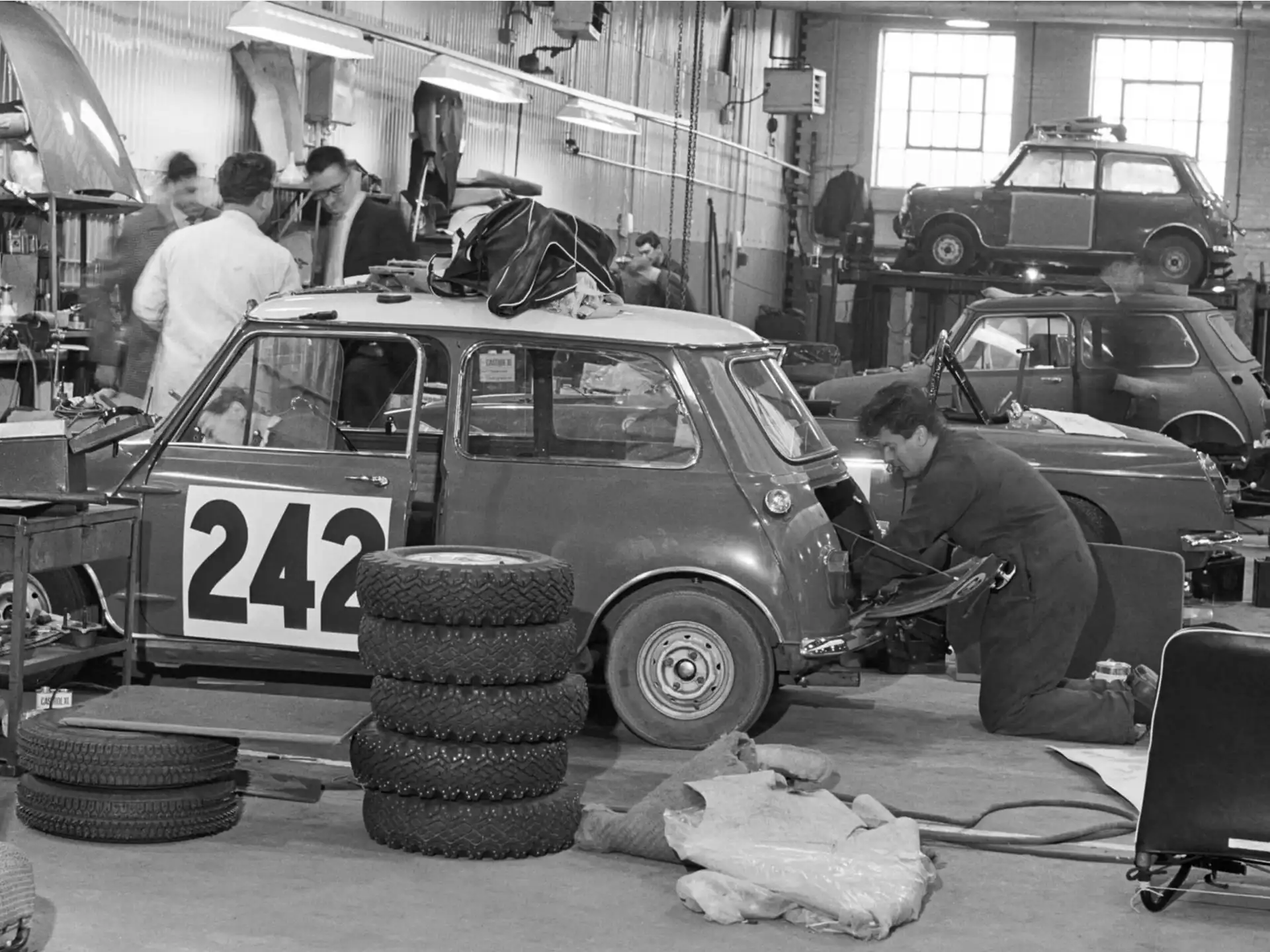 MINI John Cooper Works - Senas Mini dirbtuvėse