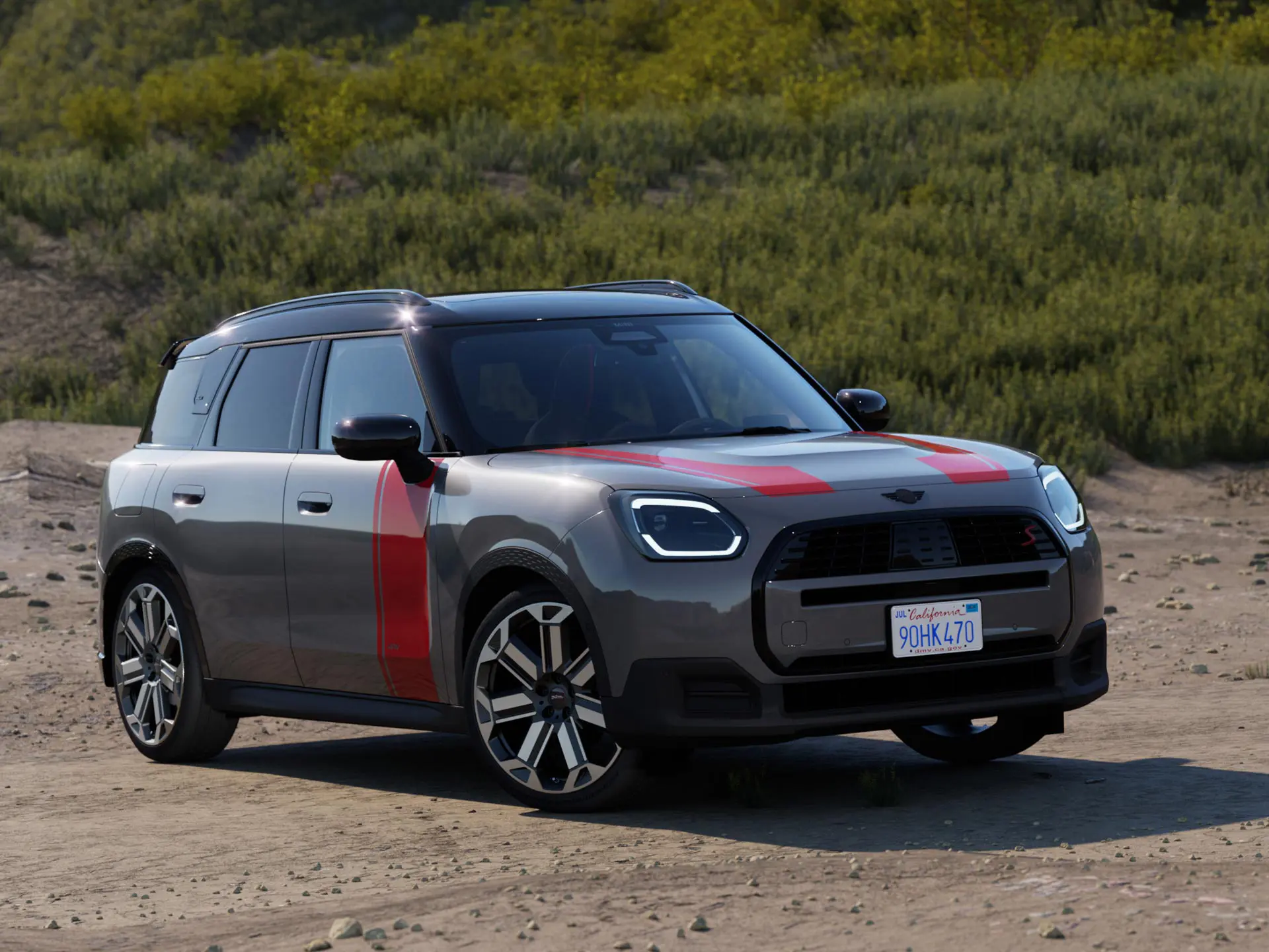 MINI Countryman – aerodinamiškas ratlankio dizainas