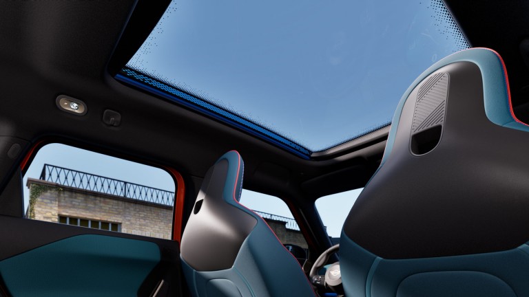 Visiškai elektrinis MINI Aceman - interjeras - galerija - sėdynių stilius 5