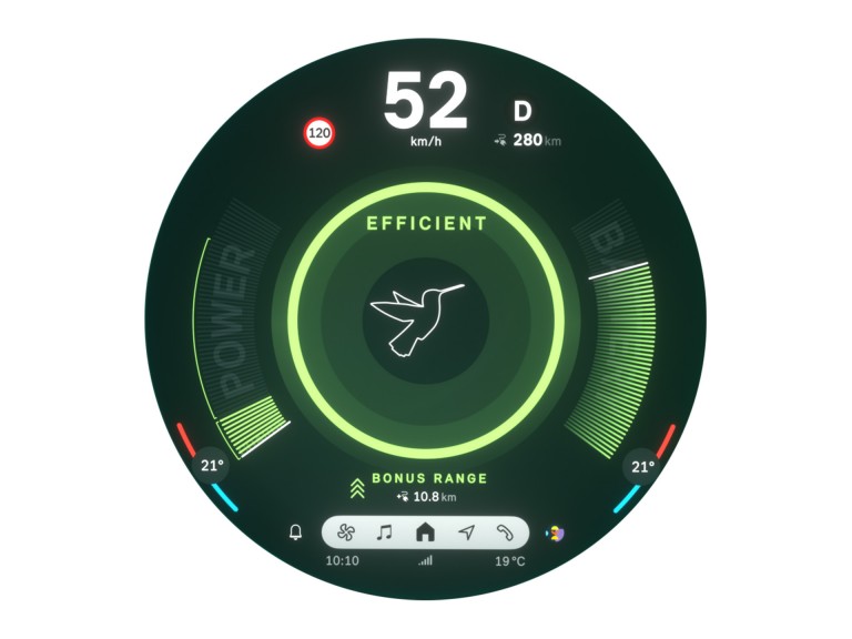 Visiškai elektrinis MINI - vairavimo patirtis - green režimas