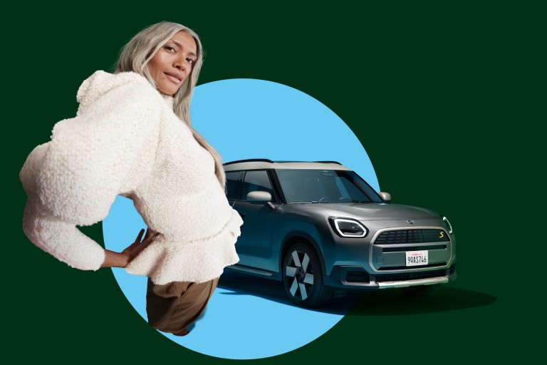 MINI visiškai elektrinis Countryman - reklaminis anonsas- informuoti mane