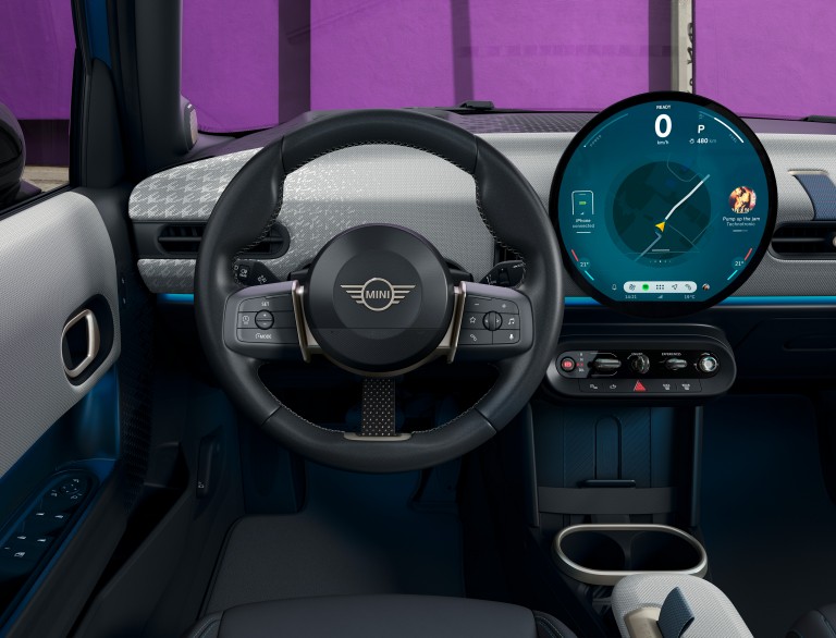 MINI Cooper 5-duris - skaitmeninė patirtis - akcentai