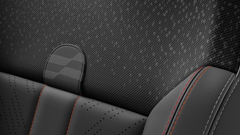 MINI Cooper 5-duris - interjeras - galerija - favoured stiliaus sėdynės