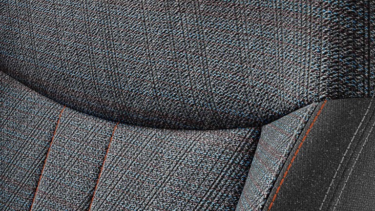 MINI Cooper 5-duris - interjeras - galerija - essential stiliaus sėdynės