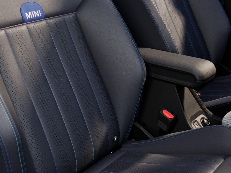 MINI Cooper 5-duris - interjeras - sėdynės - sėdynių apmušalai