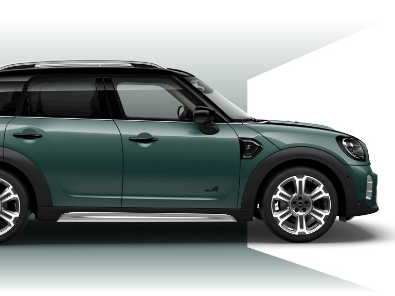 MINI Countryman – išmatavimai – parkavimas ir garažas