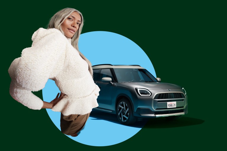 MINI visiškai elektrinis countryman - reklaminis anonsas - informuoti mane