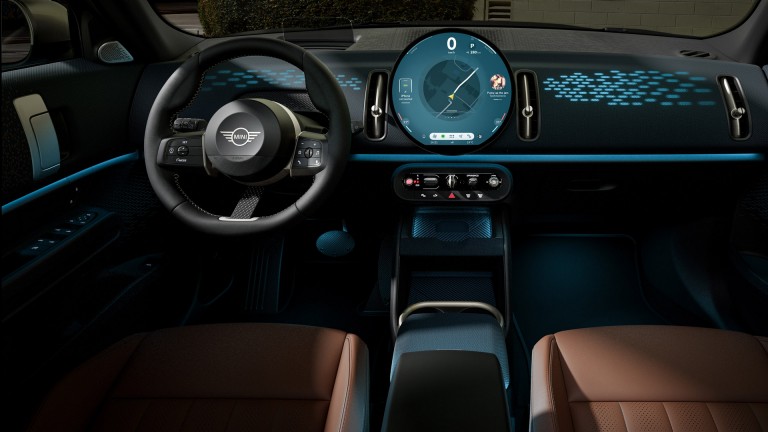 MINI Countryman - interjeras - keleivis